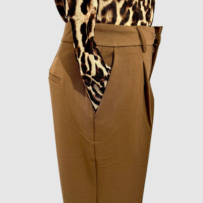 Pantalon Pince Marron