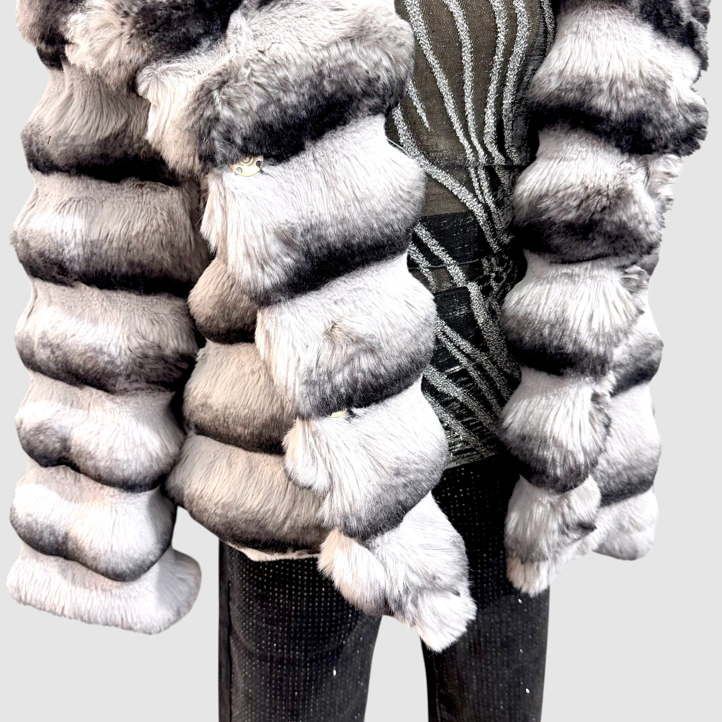 Manteau fausse fourrure