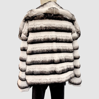 Manteau fausse fourrure