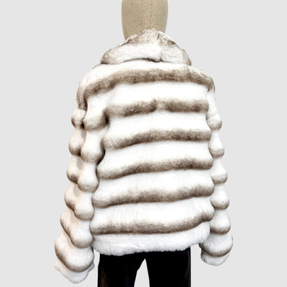 Manteau fausse fourrure