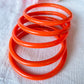 Jonc Bouddhiste maxi orange