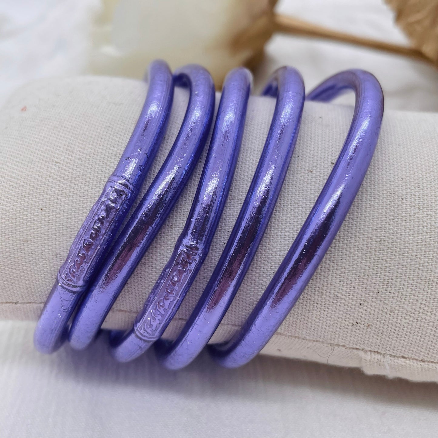 Joncs bouddhistes mantra véritables Lilas