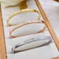 Bracelet message "♡ AMOUR CHANCE BONHEUR ♡ "