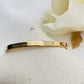 Bracelet message "MON COEUR BAT POUR TOI"