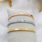 Bracelet message "QUAND ON VEUT,ON PEUT"
