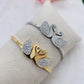 Bracelet jonc Cygne