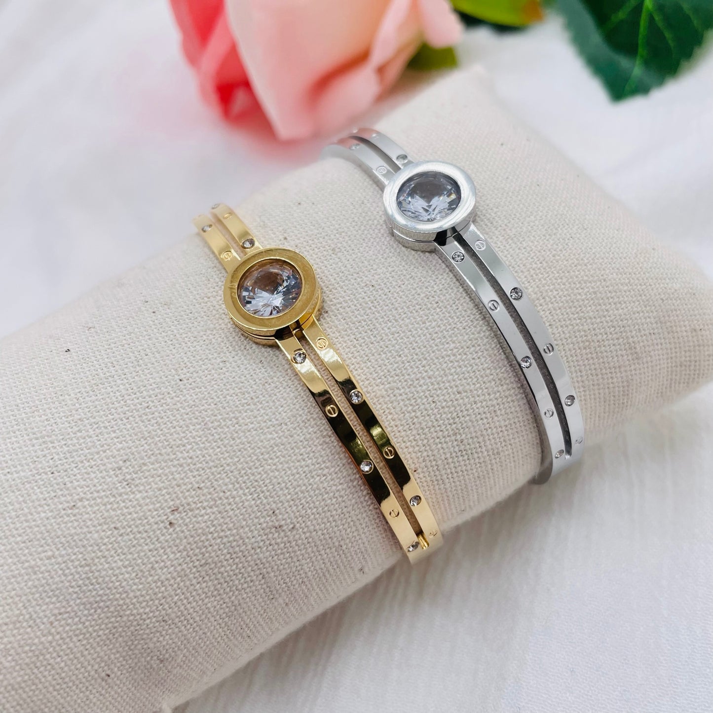 Bracelet jonc Serena