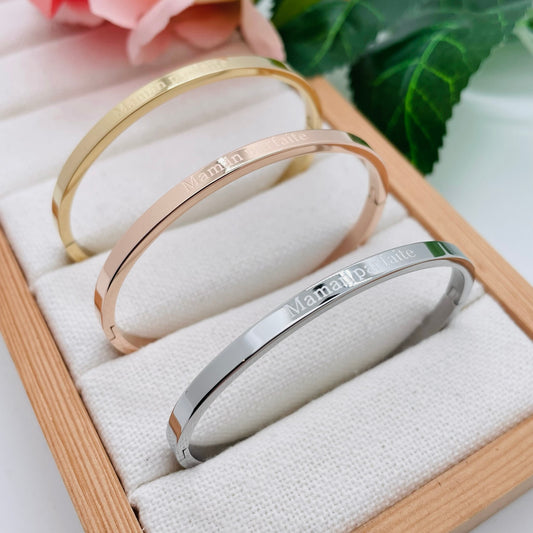 Bracelet message "MAMAN PARFAITE"