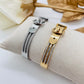 Bracelet jonc Boucle Ceinture