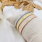 Bracelet message "LA FAMILLE C'EST LA VIE"