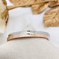 Bracelet message "UNE FAMILLE C'EST POUR TOUJOURS"