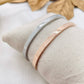 Bracelet message "UNE FAMILLE C'EST POUR TOUJOURS"
