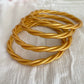 Jonc Bouddhiste torsadé light gold