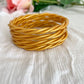 Jonc Bouddhiste torsadé light gold