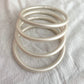Jonc Bouddhiste maxi blanc